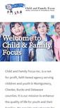 Mobile Screenshot of childandfamilyfocus.org